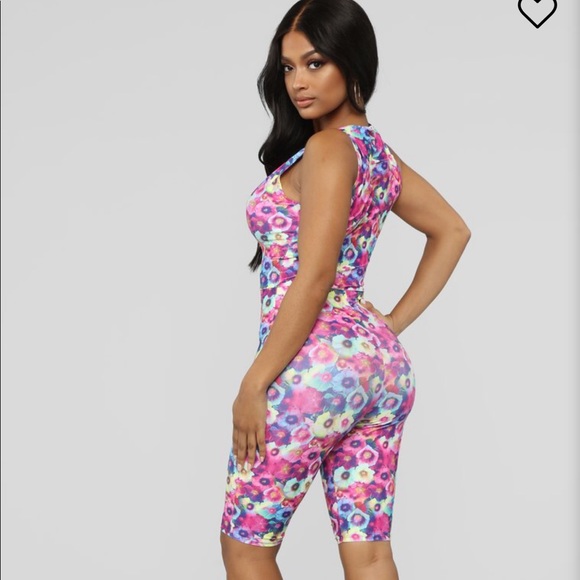 Floral Romper - Picture 3 of 3